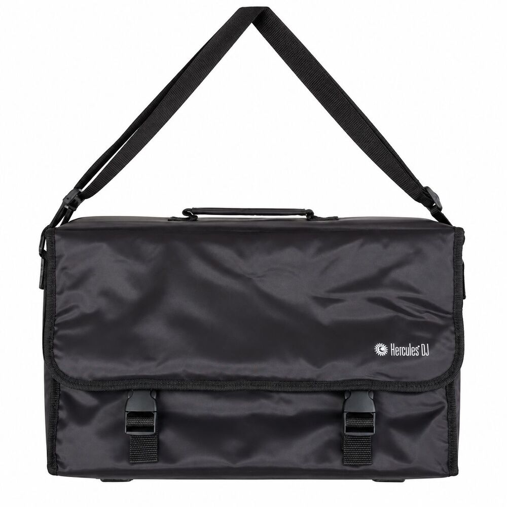 Hercules DJConsole RMX2 Transport Bag Black Nylon Messenger Case 17x11x4